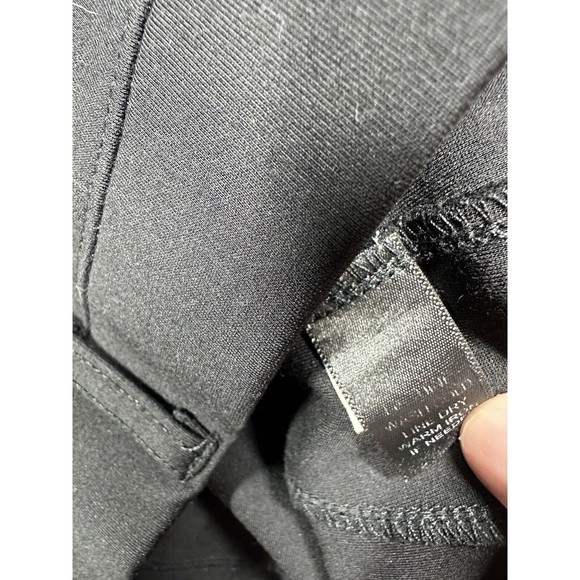 Betabrand Dress Pants Womens Medium Black Pull On Straight Leg Mid Rise‎ - Picture 3 of 6